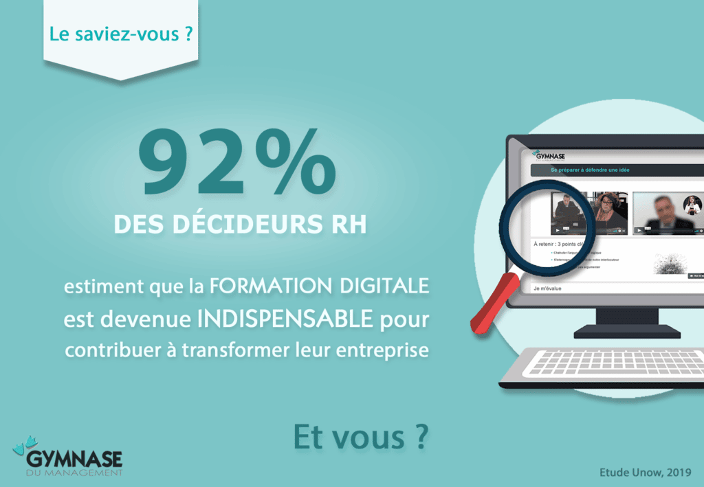 92% des décideurs RH estiment que le digital learning est indispensable pour la transformation de leur entreprise