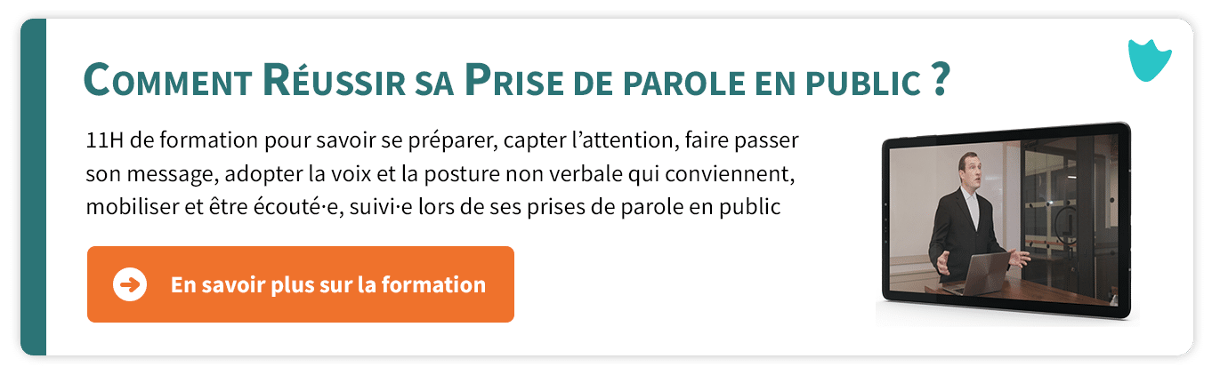 En savoir plus sur la formation Réussir sa prise de parole en public