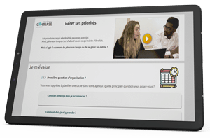 Modules e-learning soft skills sur l'organisation personnelle