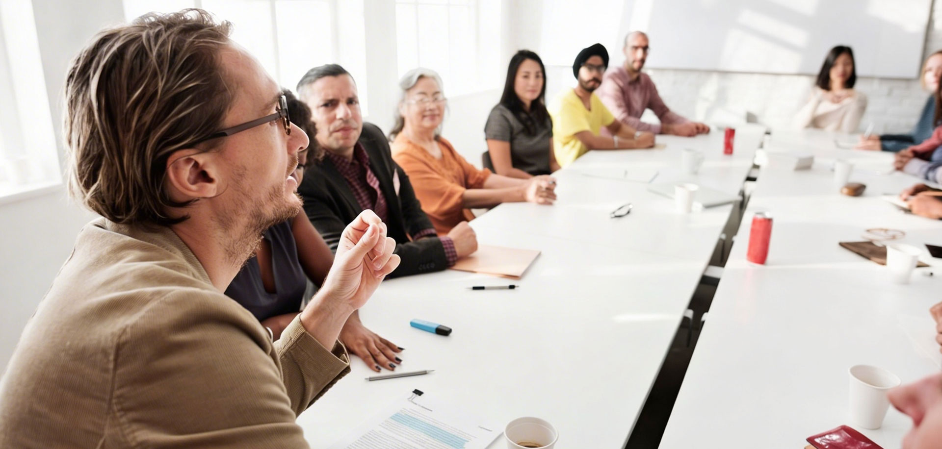 Collaborateur avec des soft skills en entreprise