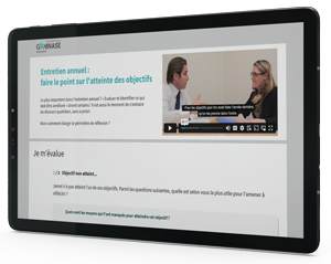 Module e-learning management sur l'entretien annuel