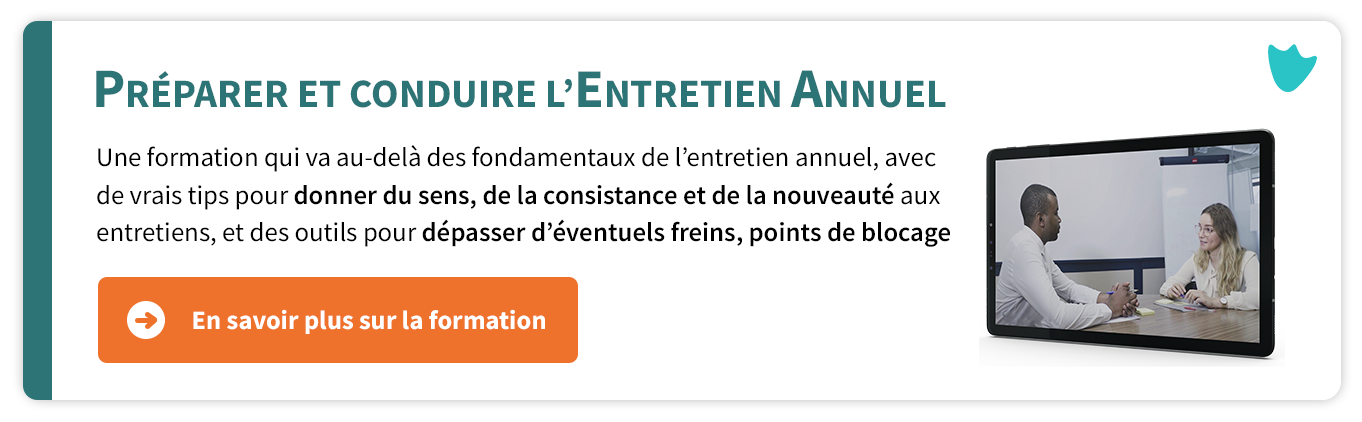 En savoir plus sur la formation Conduite de l'entretien annuel
