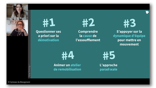 Extrait du webinaire sur la remotivation des équipes